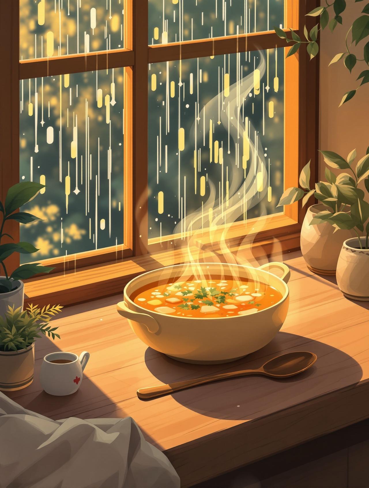 黄果魔改 - 雨天一碗汤